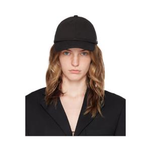 25 SS 쟈크뮈스 여성 블랙 레 클래시크 라 카스케트 자크뮈스 볼캡 242553F016003