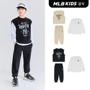 [택가129,000원][MLB키즈]바시티 VEST 긴팔 3 SET (2color)7AS1V0151