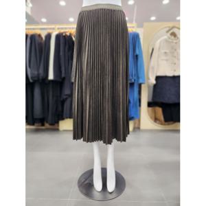 [플라스틱아일랜드]이밴드 플리츠 스커트 PQ7XD204