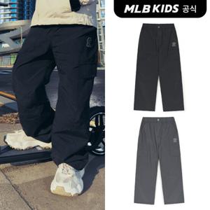 [택가89,000원][MLB키즈]베이직 아웃도어 나일론 카고 스트레이트 팬츠 (2color)7AWPB0351-SET