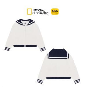 [내셔널지오그래픽키즈] 키즈 여아 세일러 카라 가디건 K251GCD010