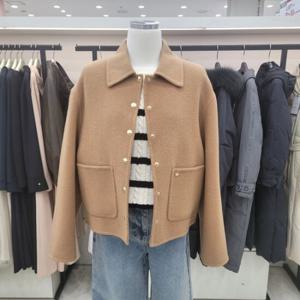 [온앤온]카라넥 핸드메이드 숏코트 njw4wha9903