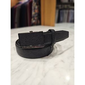 [포체벨트 블랙] FPSBE1-101K  천연소가죽 자동벨트 [폭3CM  길이118CM 39인치용]