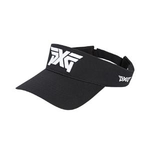 PXG 남여공용 벨크로 썬캡 스포츠 바이저 블랙 H-22PXG000014-BLK