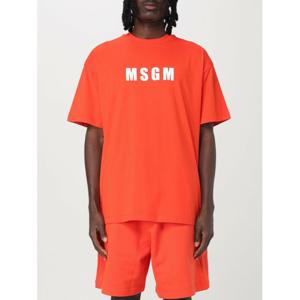 [MSGM] 남성 티셔츠 3840MM109257002 17 레드 /6