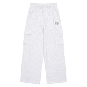 소이주니어 세이브존03 멜란지 와이드 카고 바지 24F0758-GY