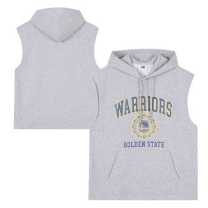 [NBA] LAL 슬리브리스 후드티셔츠 (멜란지그레이) N252TH050P