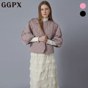 [지지피엑스]퍼프 퀼팅 하프 슬리브 패딩 점퍼 (GP1JP016F)