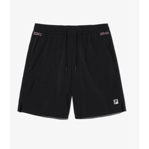 휠라 M 테니스 베이직 4부 반바지 FS2TRH2301M BLK GRN OWH