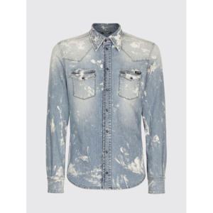 돌체앤가바나 긴팔 셔츠 G5JC8DG8JH0 S9001 Denim