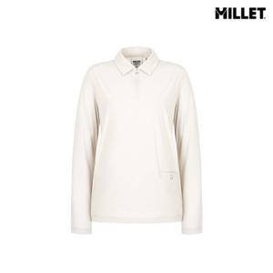 [밀레]여성 LD 버블리 하이브리드 카라 티셔츠_MLUST621