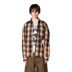 메종 미하라 야스히로 셔츠 J14SH181 BROWN