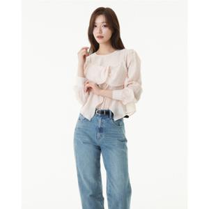 플라스틱아일랜드  (PR2WB331)  SET  나시뷔스티에VT+레이어드 블라우스