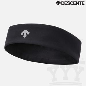[데상트] 러닝 헤드밴드 SP123RSU11 BLK