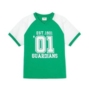 MLB키즈반팔티 TQK 7ATSV0543-45GNS VARSITY 빅로고 반팔 티셔츠
