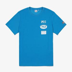 휠라반팔티 TQJ FS2RSF2111X-OBE 라이프 레이어드 로고 반팔티