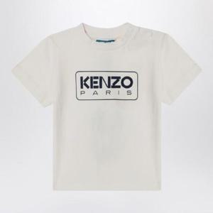 KENZO White t-shirt with logo K60972CO/Q_KENZO-N78