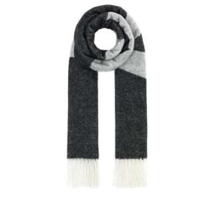 아페쎄 MALO 로고 프린지 울 블렌드 머플러 1899647
