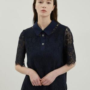 올리비아로렌 H 카라레이스 블라우스 VOPNS4M4221