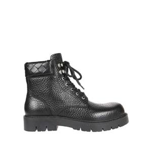 BOTTEGA VENETA HADDOCK 그레인 레더 레이스업 부츠 1781027
