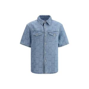 겐조 패턴 디테일 반팔 셔츠 1869360