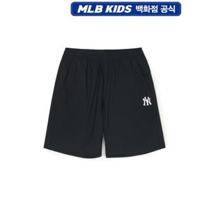 MLB키즈  베이직 스포티브 트리코트 5부 팬츠CL (7ASMB075350BKS)