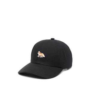 메종키츠네 여성 블랙 볼캡 OW06109D WB0026P199