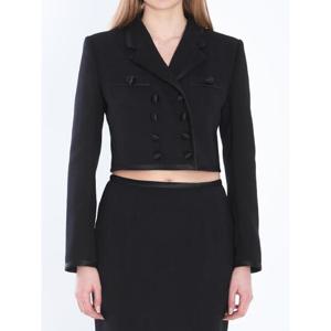 DOLCE&GABBANA 크롭 더블브레스트 재킷 F27EHTN0000
