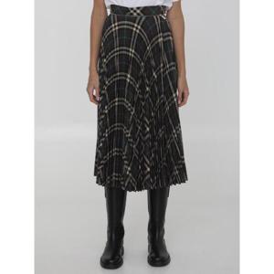BURBERRY 체크 플리츠 스커트 8093010C1213