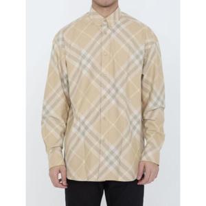 BURBERRY 체크 코튼 셔츠 8082194B8686