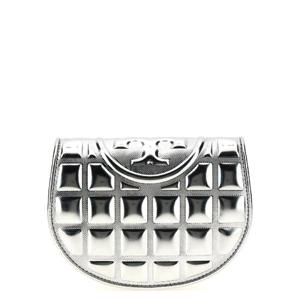 TORY BURCH & 39 플레밍 메탈릭 스퀘어 퀼트& 39  체인 지갑 162194040