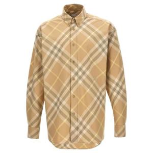 BURBERRY 체크 셔츠 8082194FLAX