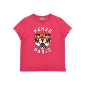 KENZO KIDS Logo T-shirt K61054LAMPONE