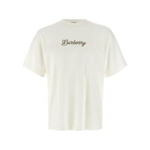 BURBERRY & 39 스타일 서피스타 나이트& 39  티셔츠 8109085CHALK