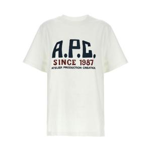 A.P.C. 로고 프린트 티셔츠 COHBUM26442AAB