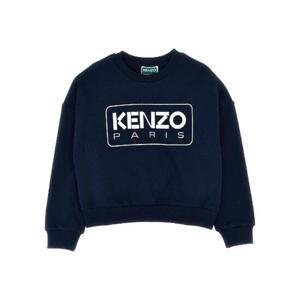 KENZO KIDS 로고 프린트 스웨트셔츠 K60693NAVY