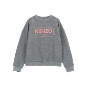 KENZO KIDS Logo print sweatshirt K60786GREYMARL