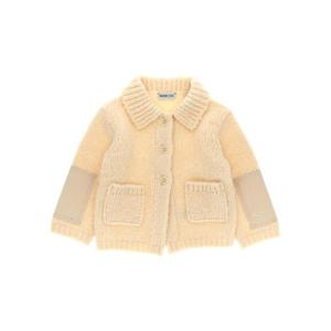 BURBERRY Knitted coat 8083890WHITE