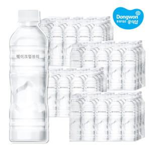 [무료배송] 동원샘물 웨이크업뷰티 500ml x 80병 /생수/무라벨