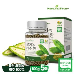 힐링스토리 국산 유기농 여주환 100g 5통