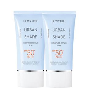 [수분밀착/혼합자차] 듀이트리 어반쉐이드 모이스처 리페어 톤업 선크림 50ml 2개