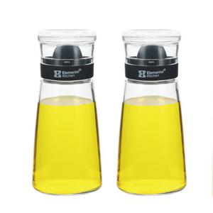 시노글라스 엘리멘탈 키친 양념통 230ml 2P 시럽 소스병 카페
