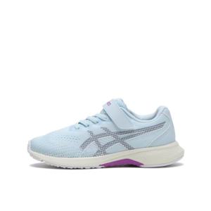 아식스 [화이트 바텀 타입] 19-24 레이저 빔 RJ-MG-GW 1154A202-020 L.GRY/G.BLU