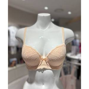 [바바라] 피치스킨 레이스 와이어 몰드 브래지어(ABR4806P)(PSK)