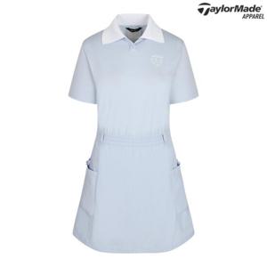 테일러메이드  여성 우븐패치 나시 원피스 TWTOO6243-940