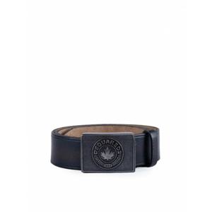 [DSQUARED2] 남성 벨트 빈티지 플라크 인 Dark Brown 레더 BEM063701502402M1601 Nude Neutrals /8