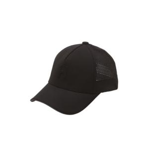 헤지스골프  블랙 남성 메쉬 타공 캡(HUHE5E301BK)