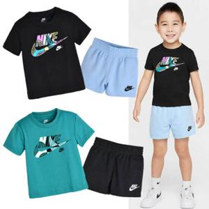 나이키키즈 베이비 (돌-4세) 나이키OTLFT 쇼츠세트 셋업 상하세트 A252ST890P 조카선물 플레이키즈CH