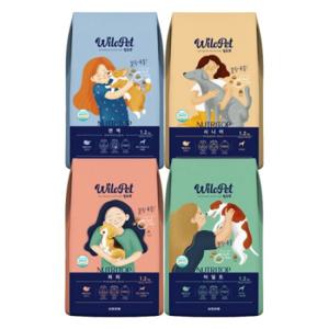 윌로펫 뉴트리탑 1.2kg(300gx4개) 면역 강아지 습식 소프트 사료
