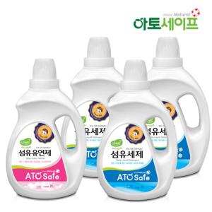아토세이프 아기세제SET (세제 2L 3개+ 섬유유연제 2L 1개)